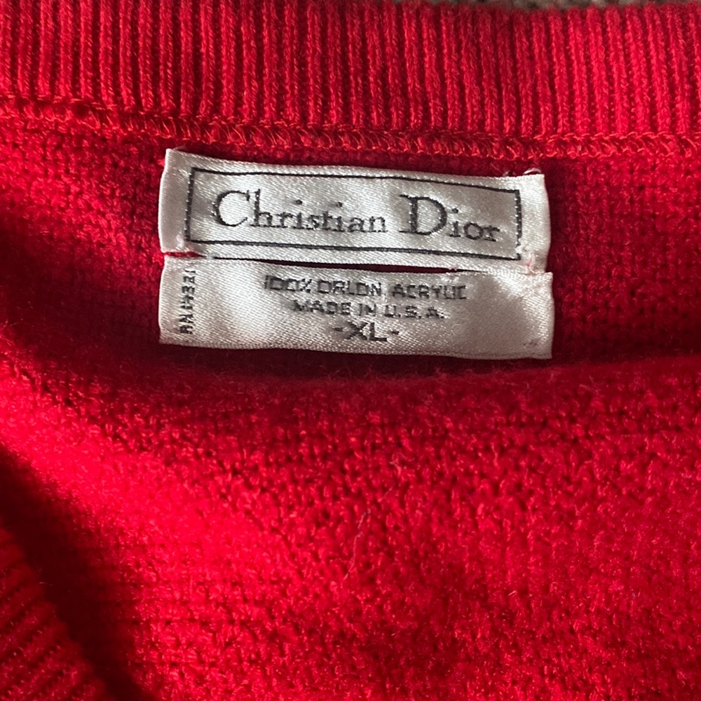 Vintage Christian Dior sweater